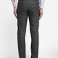 Jainish Men's Charcoal Checked Formal Trousers ( FGP 266Charcoal ) | Swadesiicart