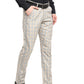 Jainish Men's Blue Cotton Checked Formal Trousers ( FGP 267Blue ) | Swadesiicart