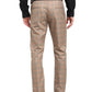 Jainish Men's Brown Cotton Checked Formal Trousers ( FGP 267Brown ) | Swadesiicart