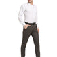 Jainish Men's Black Cotton Checked Formal Trousers ( FGP 267Charcoal ) | Swadesiicart