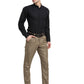 Jainish Men's Brown Cotton Checked Formal Trousers ( FGP 267Dark-Brown ) | Swadesiicart