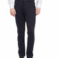 Jainish Men's Navy Blue 4-Way Lycra Tapered Fit Trousers ( FGP 269Navy ) | Swadesiicart