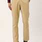 Jainish Men's Beige Checked Formal Trousers ( FGP 270 Beige ) | Swadesiicart