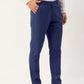 Jainish Men's Blue Checked Formal Trousers ( FGP 270 Blue ) | Swadesiicart
