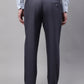 Jainish Men's Grey Tapered Fit Formal Trousers | Swadesiicart
