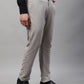 Jainish Men's Light Grey Tapered Fit Formal Trousers | Swadesiicart