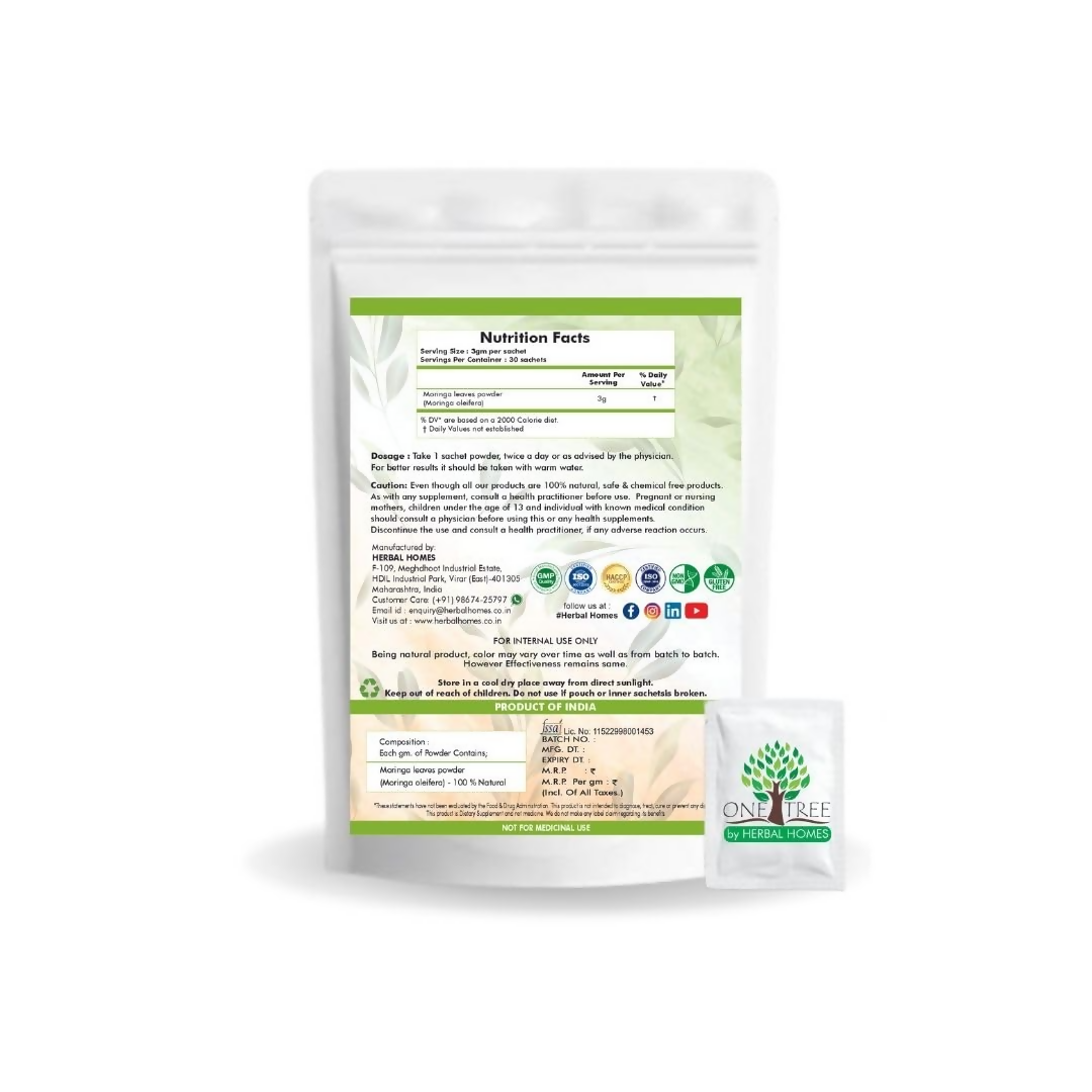 One Tree Moringa Powder | Swadesiicart