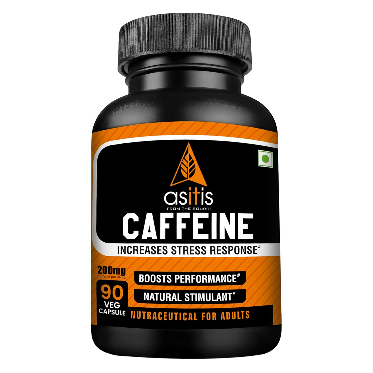 As-It-Is Nutrition Caffeine Per Serving Capsules | Swadesiicart