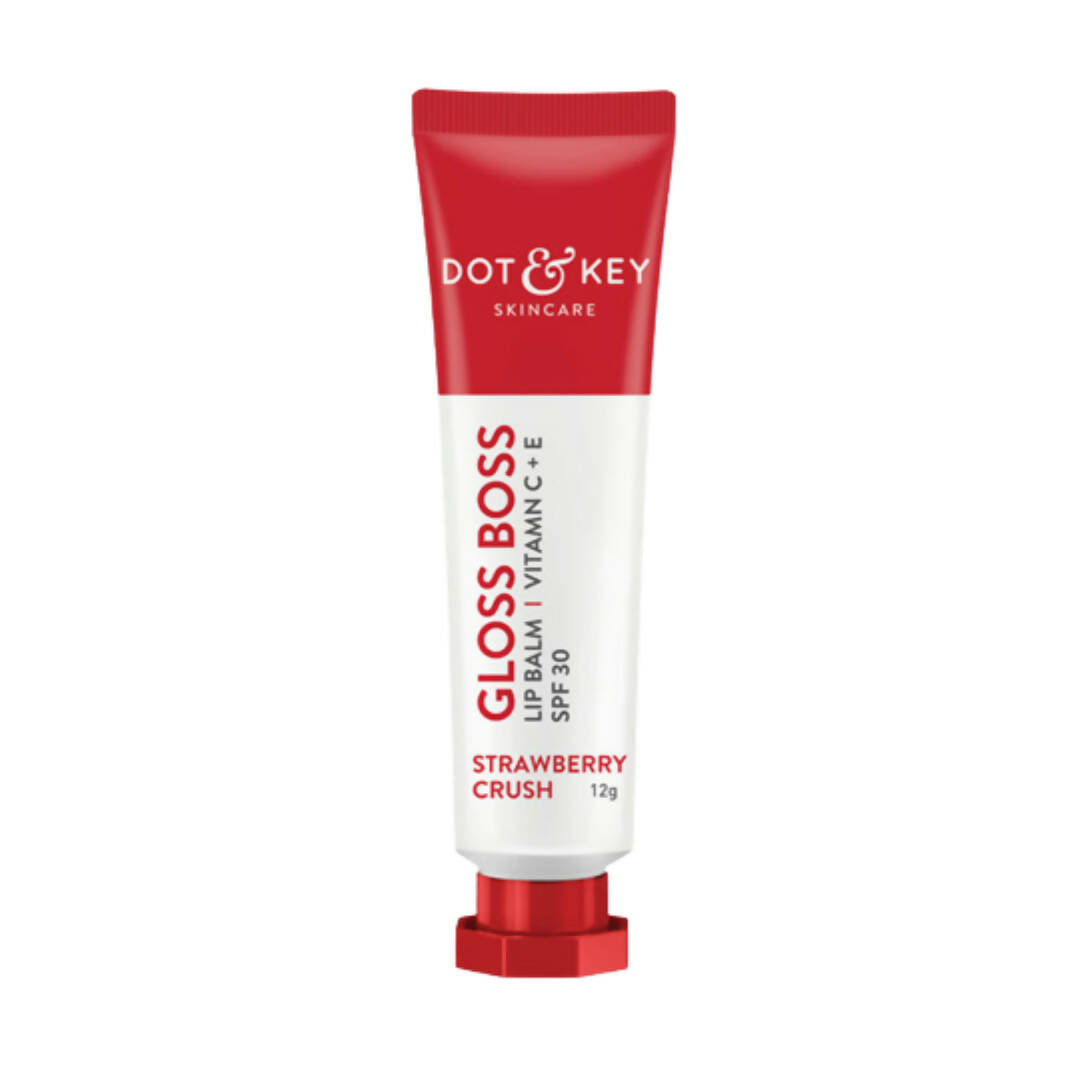 Dot & Key Gloss Boss Strawberry Red Lip Balm - Swadesiicart