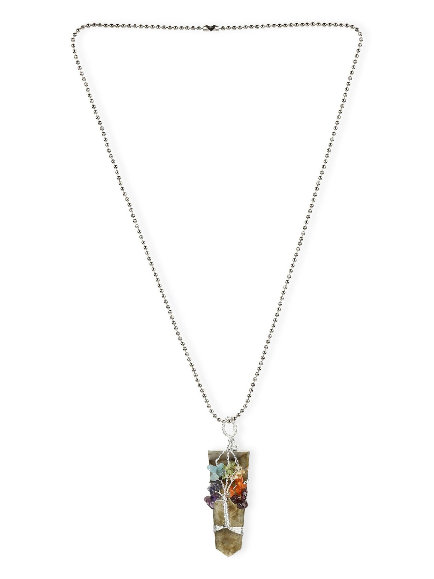 Women's Silver-Plated Chain - Ruby Raang | Swadesiicart