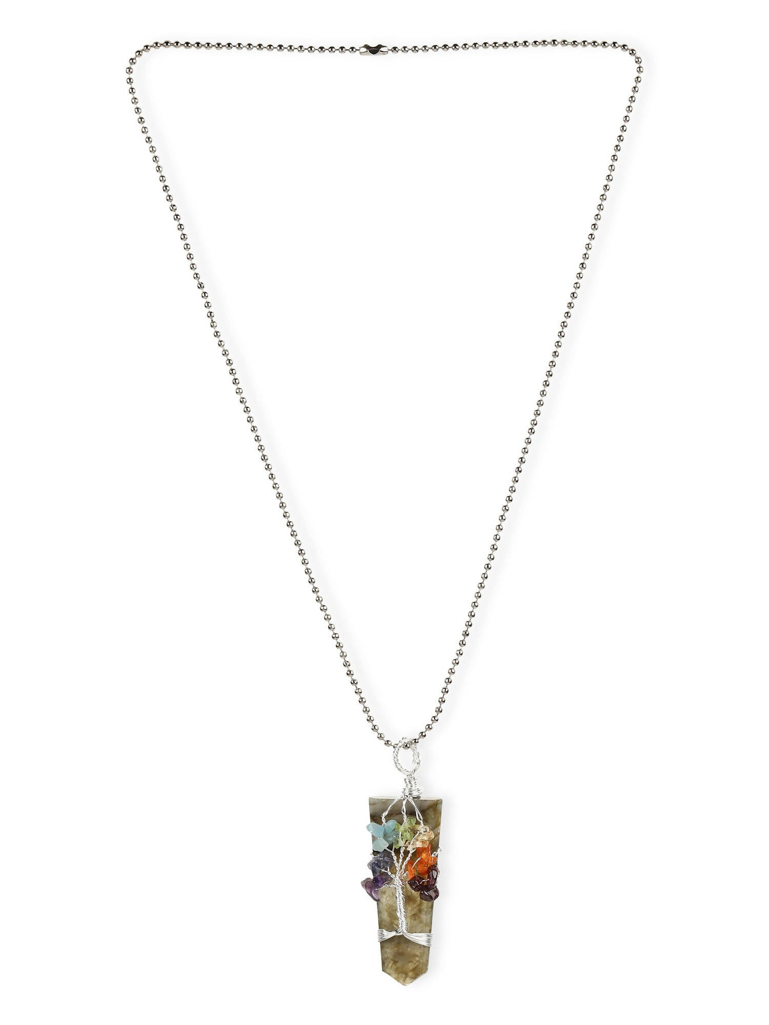 Women's Silver-Plated Chain - Ruby Raang | Swadesiicart
