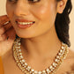 Nuyug 22K Gold Plated Ivory Dusk MOP Necklace | Swadesiicart