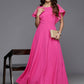 Ahalyaa Women's Traditional wear Dress - Pink | Swadesiicart