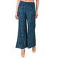 Aniyah Rayon Block Print Flared Palazzo Blue Color (AN-168K)
