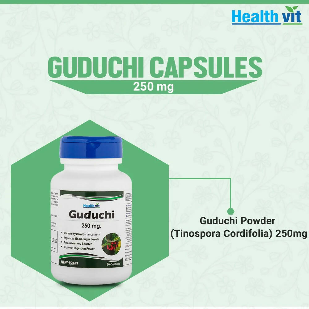 Healthvit Guduchi Capsules - Swadesiicart