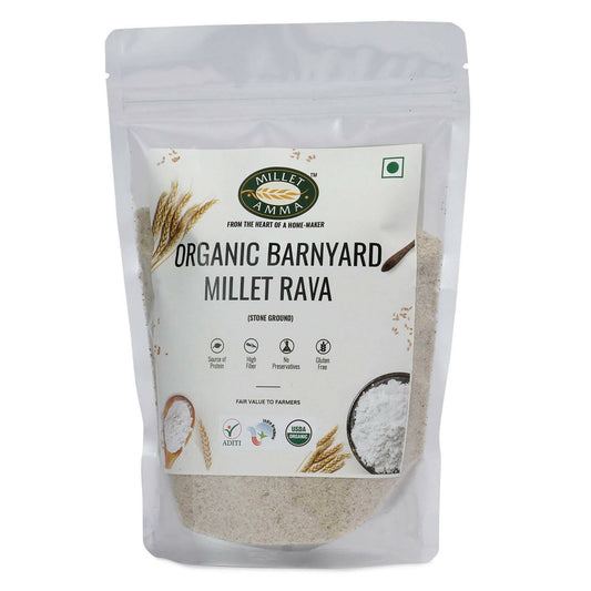 Millet Amma Barnyard Millet Rava (Suji) - Swadesiicart