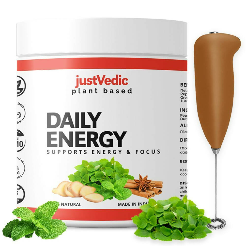 Justvedic Daily Energy Drink Mix - Swadesiicart
