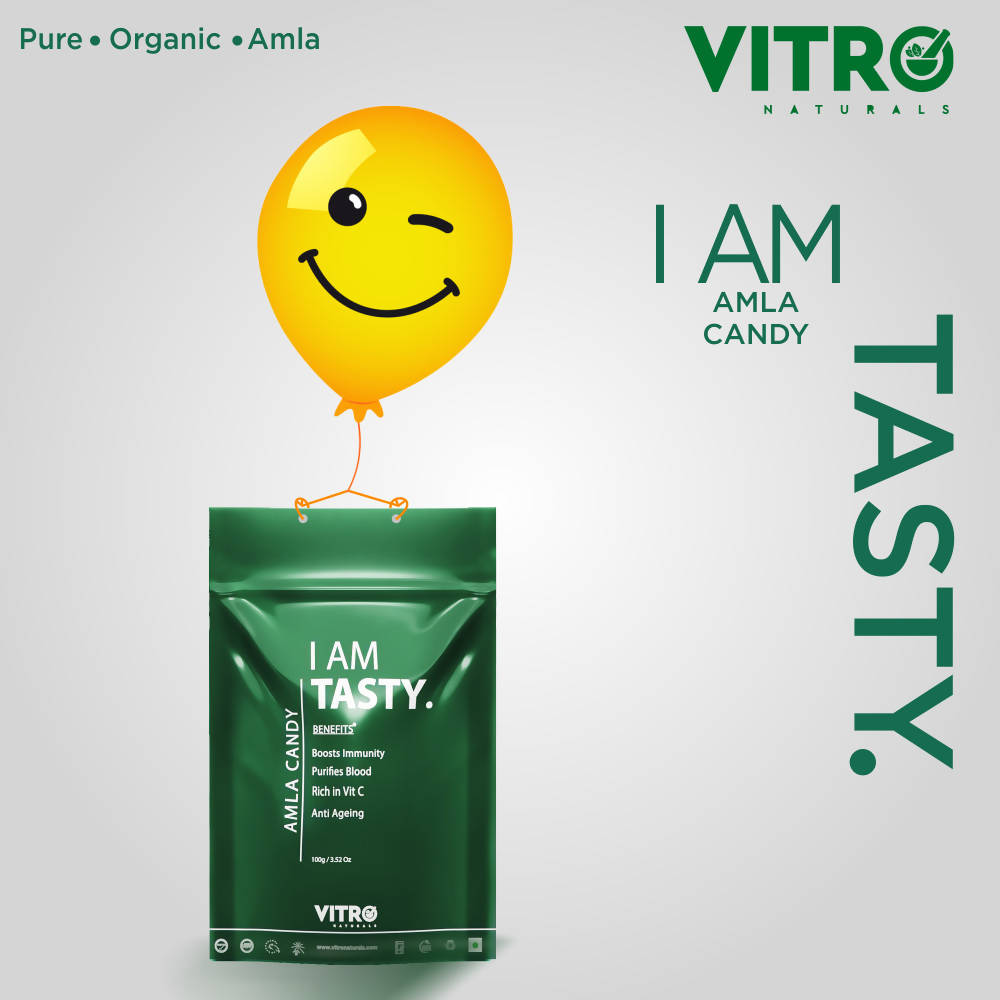 Vitro Naturals I Am Tasty Amla Candy | Swadesiicart
