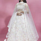 House of Panchhi Cream Net heavy Sequinse embroidery Lehenga choli & Dupatta | Swadesiicart