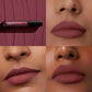 Pilgrim Liquid Matte Lipstick with Hyaluronic Acid - Flirty Rose - Swadesiicart