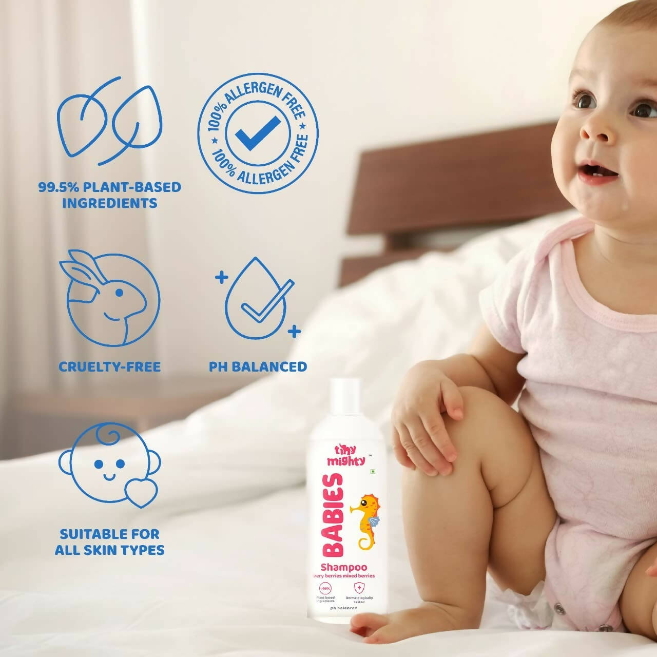 Tiny Mighty Baby Shampoo - Swadesiicart