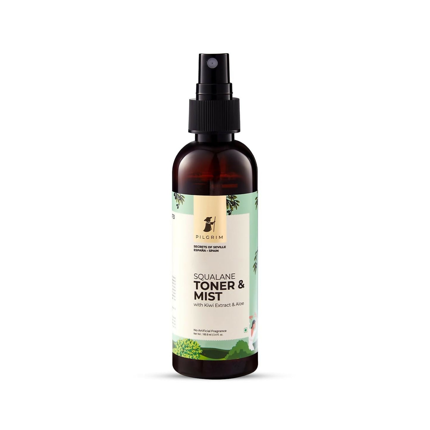 Pilgrim Spanish Face Toner For Glowing Skin, Refreshes & Hydrates Skin, Open Pores Tightening, Acne Prone Skin - Pilgrim