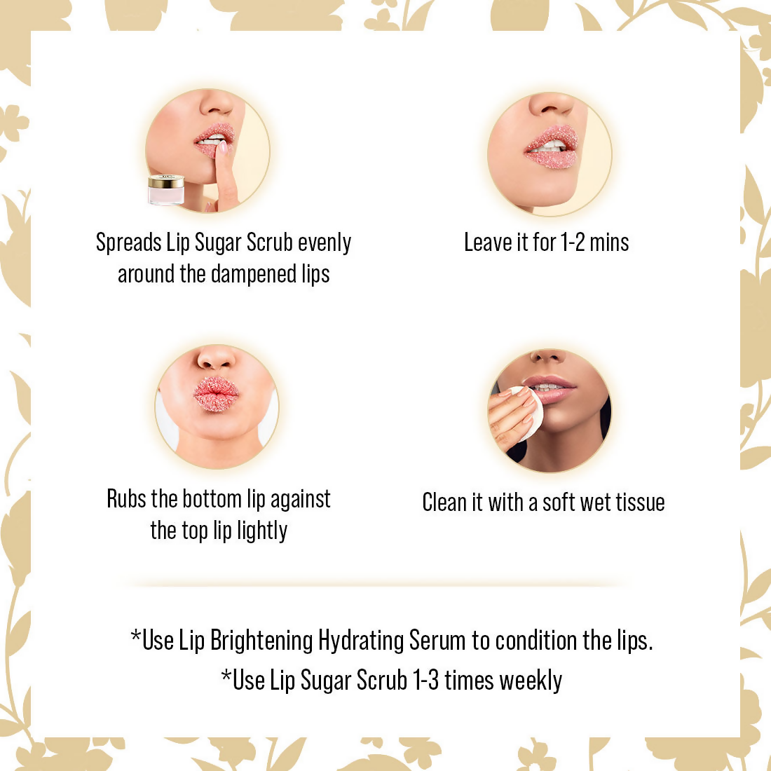 Keya Seth Aromatherapy Lip Sugar Scrub - Swadesiicart