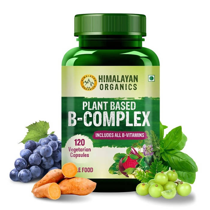 Himalayan Organics Plant Based B-Complex Capsules | Swadesiicart