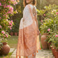 Shree Shyam Fashion White Linen Cotton Saree
