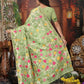 Shree Shyam Fashion Linen Cotton Green Saree