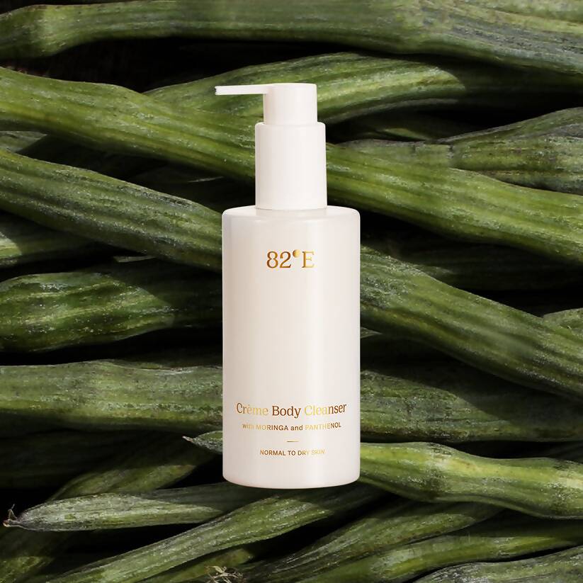 82°E By Deepika Padukone Creme Body Cleanser with Moringa, Normal to Dry Skin | Swadesiicart
