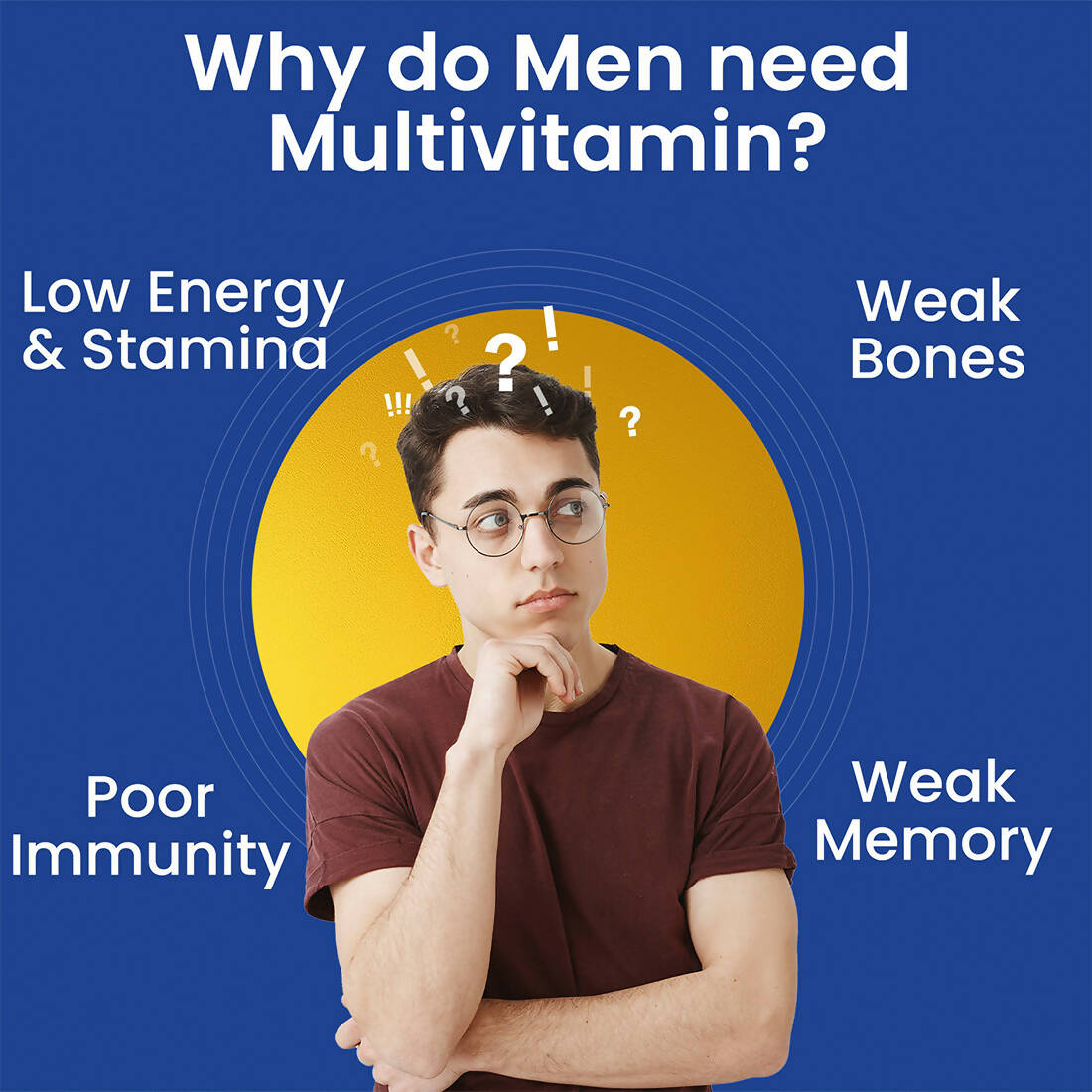 Dr. Morepen Gokshura & Multivitamin Men Tablets Combo - Swadesiicart