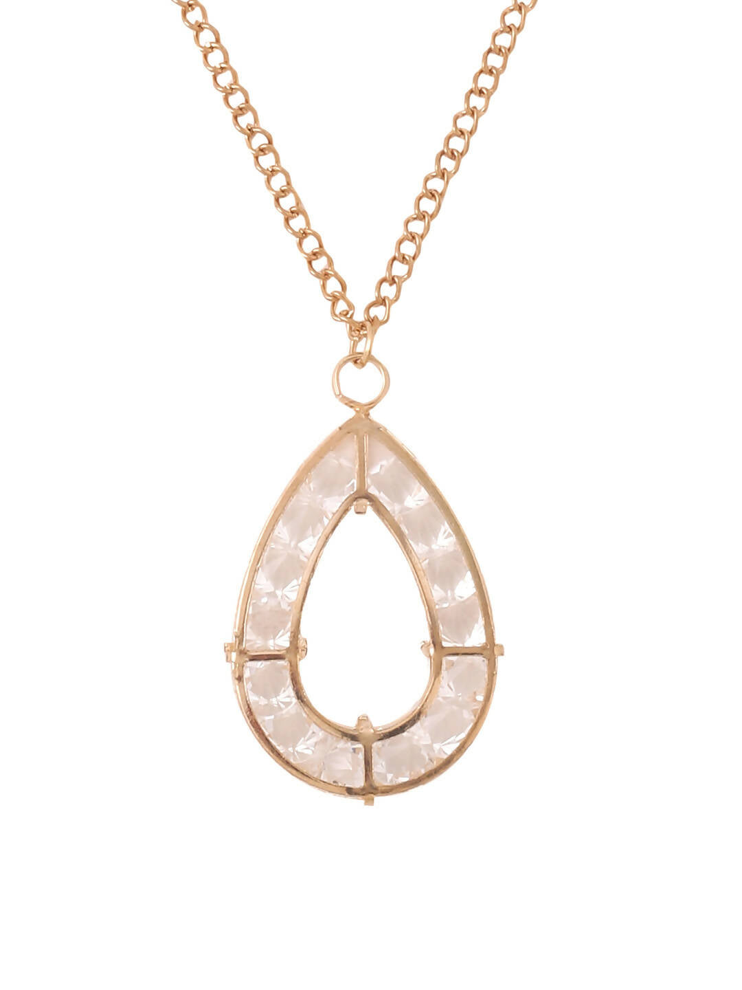 NVR Women Gold-Polished Oxidised Bohemian Necklace | Swadesiicart
