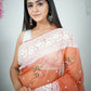 Vamsee Sambhuti Red Organza Saree - Swadesiicart