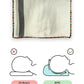 AHC Mustard Seed Pillow - Baby Head Shape Support, with Bamboo Cover