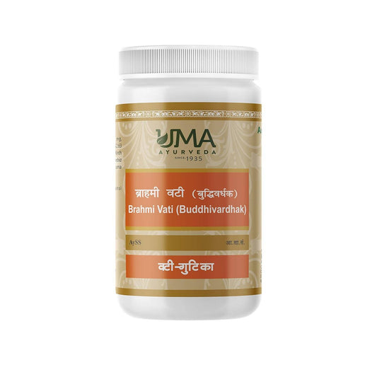 Uma Ayurveda Bramhi Vati (Buddhivardhak) - Uma Ayurveda