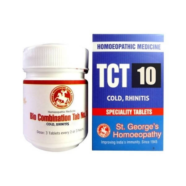 St. George's Homeopathy TCT 10 Tablets | Swadesiicart