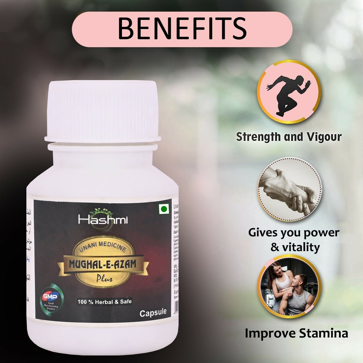 Hashmi Mughal E Azam Capsules - Swadesiicart