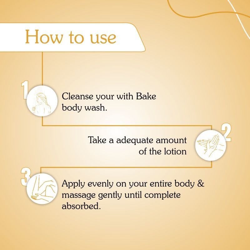 Bake 1% Retinol & Ceramides Body Lotion | Swadesiicart