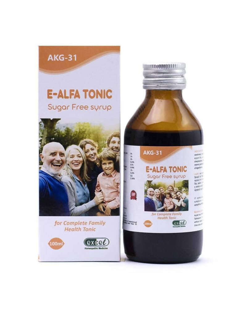 Excel Pharma E-Alfa Tonic Sugar Free | Swadesiicart