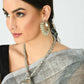 Mominos Fashion Johar Kamal Silver-Plated Brass Finish Budha Long Neckalce For Women - Swadesiicart