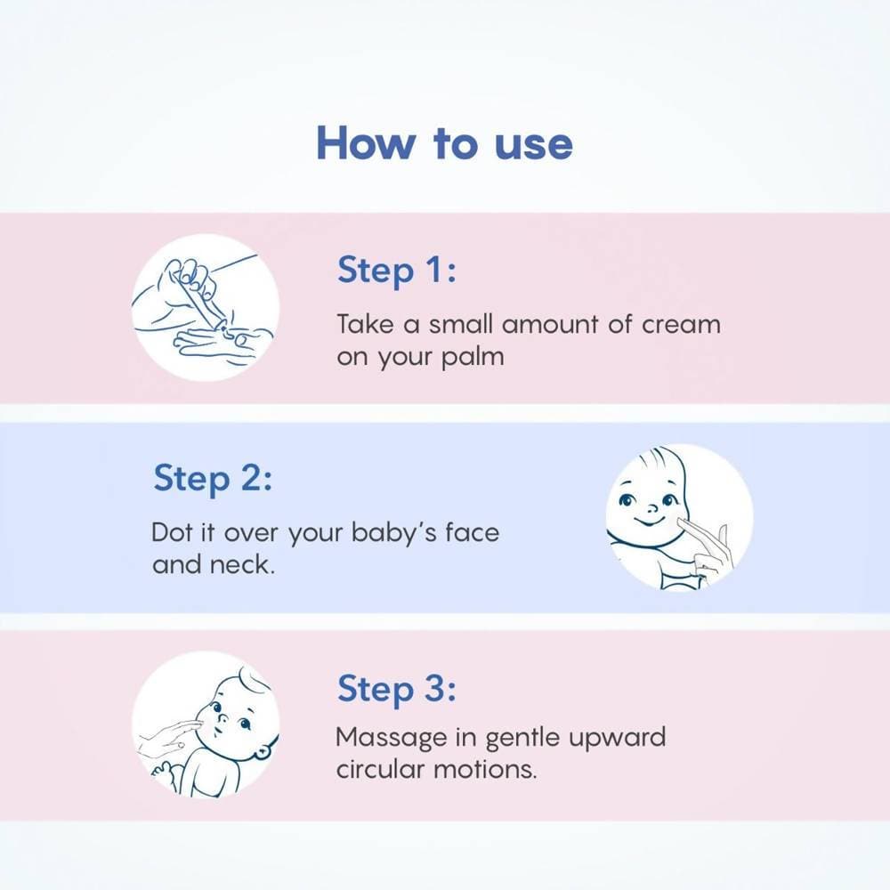The Moms Co Natural Baby Face Cream With Shea Butter & Jojoba Oil, Prevents Dryness & Soothes Skin - Limited Time Offer - Swadesiicart