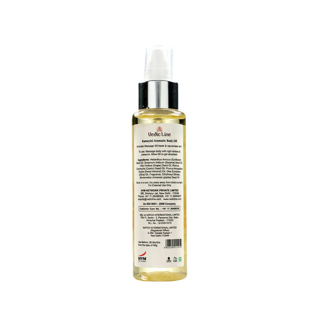 Vedic Line Professional Kamayini Aromatic Body Oil - Swadesiicart
