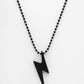 NVR Men Black Plated Flash Pendent With Chain | Swadesiicart