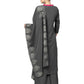 Ahalyaa Grey Crepe Printed Kurta Palazzo Set With Dupatta | Swadesiicart
