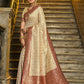 Astita Rajvastra Maroon Banarasi Silk Saree | Swadesiicart
