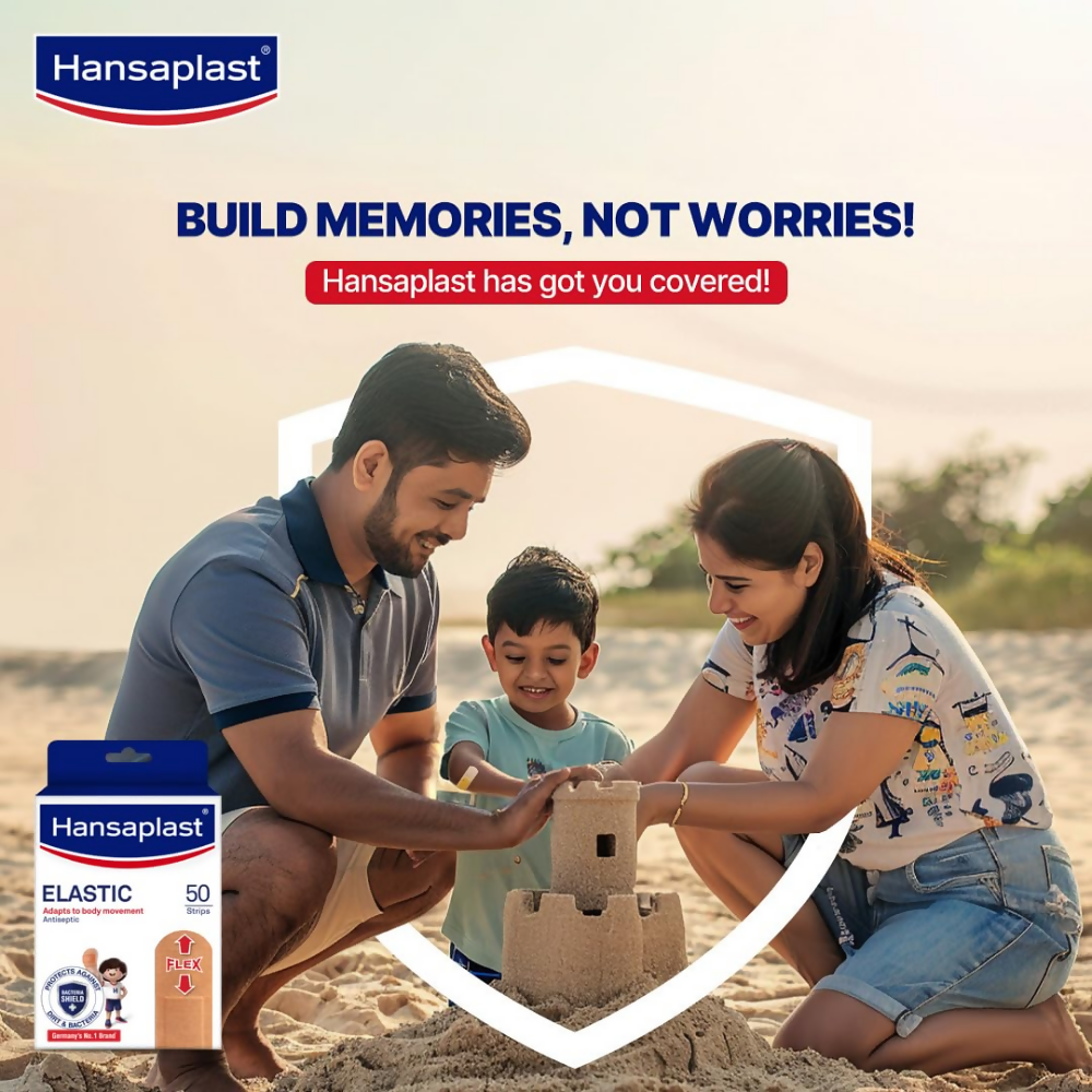 Hansaplast Antiseptic Elastic Bandage | Swadesiicart