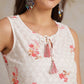 Anouk Women Geometric Printed Chikankari Kurta | Swadesiicart