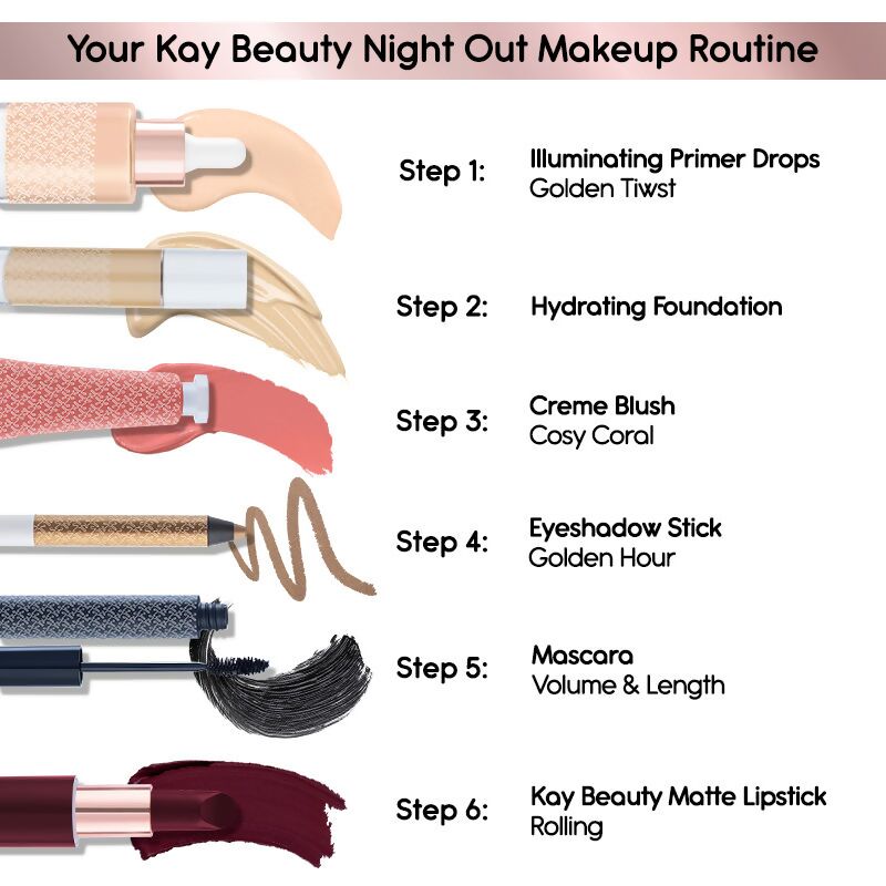 Kay Beauty By Katrina Kaif Illuminating Primer Drops - Moonlight Mambo | Swadesiicart