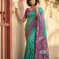 Shree Shyam Fashion Rama Green Pochampally Silk Saree